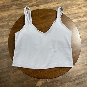 Lululemon Align Tank Top Blue Linen Size 8